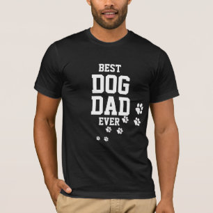 Beste hondenvader ooit Shirt - Paws T-shirt cadeau