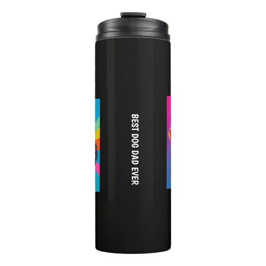 Beste hondenvader ooit thermosbeker (Voorkant)