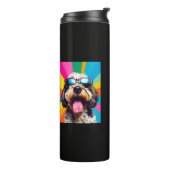 Beste hondenvader ooit thermosbeker (Gedraaid links)