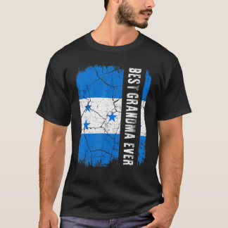 Beste Hondurese oma ooit Honduras Vlag Moeder's T-shirt