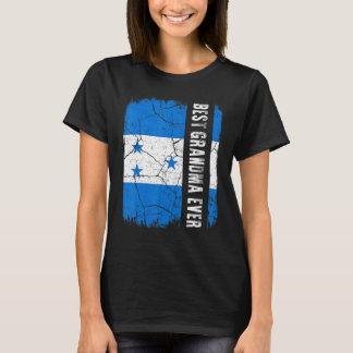Beste Hondurese oma ooit Honduras Vlag Moeder's T-shirt