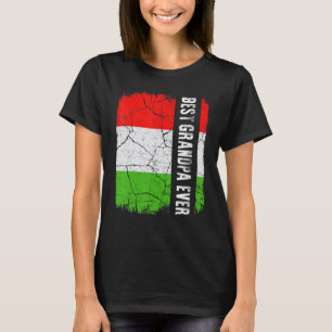 Beste Hongaarse opa ooit Hongaarse vlag Vader T-shirt