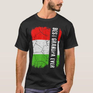 Beste Hongaarse opa ooit Hongaarse vlag Vader T-shirt