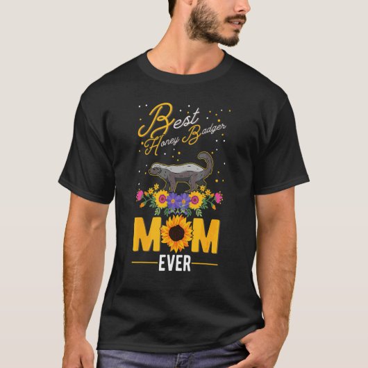 Beste honingdasmoeder ooit t-shirt (Voorkant)