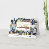 Beste Honkbal Coach Ooit Team Sport Fotocollage Bedankkaart (Voorkant)