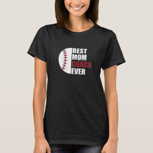 Beste honkbal-mam op aarde t-shirt