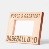 Beste Honkbal Vader Ter Wereld Gegraveerde Lijstjes (Links)