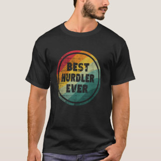 Beste hordeloper ooit grappige hordeloper t-shirt