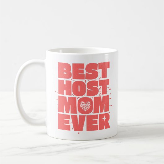 Beste Host Mom ooit, Host Mom Classic Mok, 11 oz Koffiemok (Links)