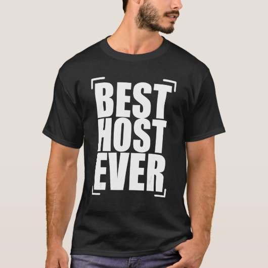 Beste hostserver t-shirt (Voorkant)