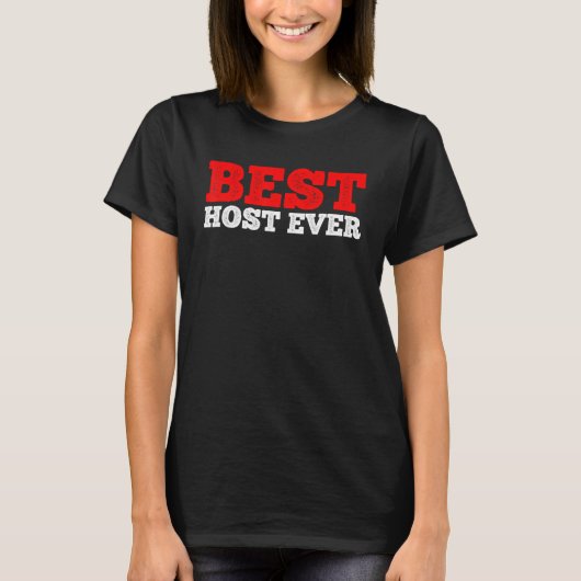 Beste hostserver t-shirt (Voorkant)