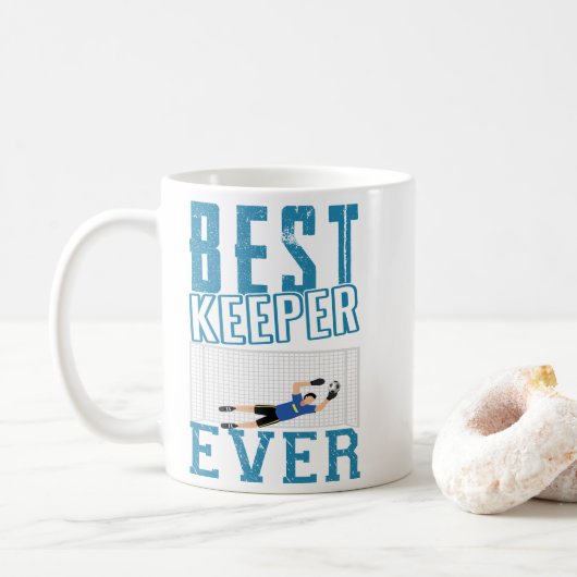 Beste houder ooit koffiemok (Met donut)