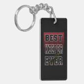 Beste houder ooit sleutelhanger (Voorkant Links)