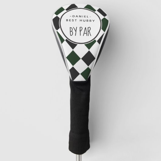 Beste Hubby van Par Green Play Golfheadcover (Voorkant)