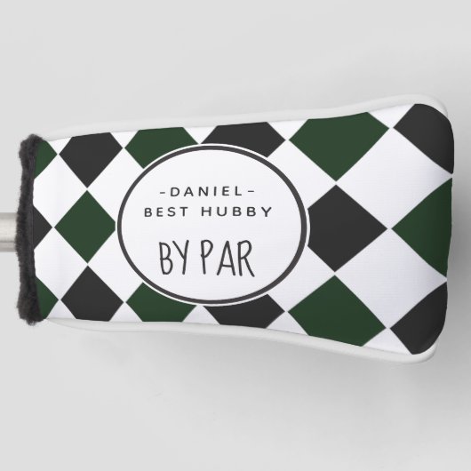 Beste Hubby van Par Green Play Golfheadcover (Voorkant)