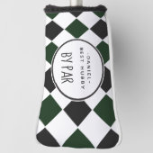 Beste Hubby van Par Green Play Golfheadcover (Draai 90)
