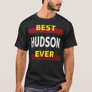 Beste Hudson ooit vrienden naam Buddy Nickname Per T-shirt