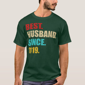 Beste huis sinds 2019 2de trouwdag jubileum t-shirt