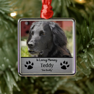 Beste huisdier vriend metalen ornament