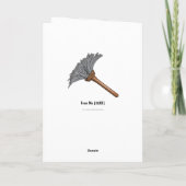 Beste huishoudster bedankkaart (Achterkant)