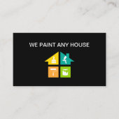 Beste huisschilder Moderne Visitekaartjes (Voorkant)