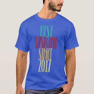 Beste Hus sinds 2017 Bruiloft Jubileum Gifts T-shirt