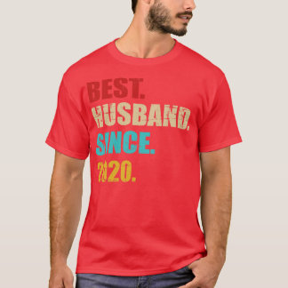 Beste hus sinds 2020 1e trouwdag t-shirt