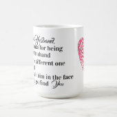 Beste Husband, bedankt voor mijn man Koffiemok (Center)