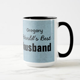 Beste HUSBAND Green en Black Stripes V01 ter werel Mok