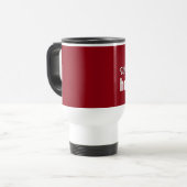 Beste HUSBAND van de wereld U kiest Achtergrondkle Reisbeker (Voorkant links)