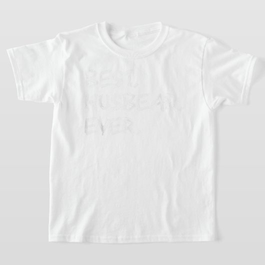 Beste Husbear Ever - Gay Beer Pride T-shirt (Laagn)