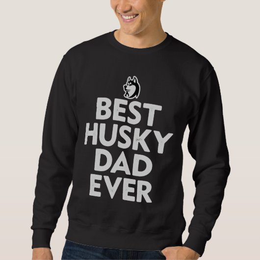 Beste Husky papa Trui (Voorkant)
