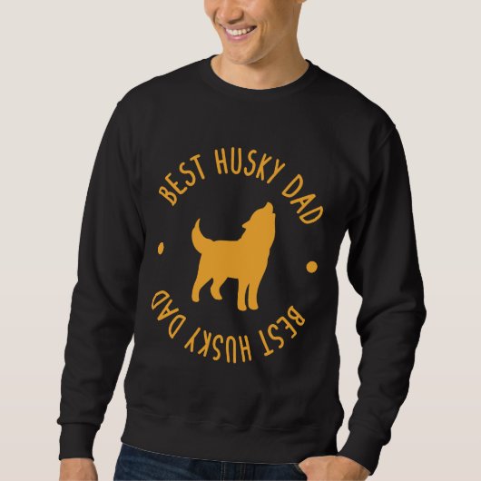 Beste Husky papa Trui (Voorkant)