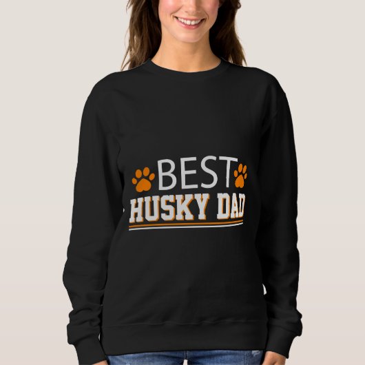 Beste Husky papa Trui (Voorkant)