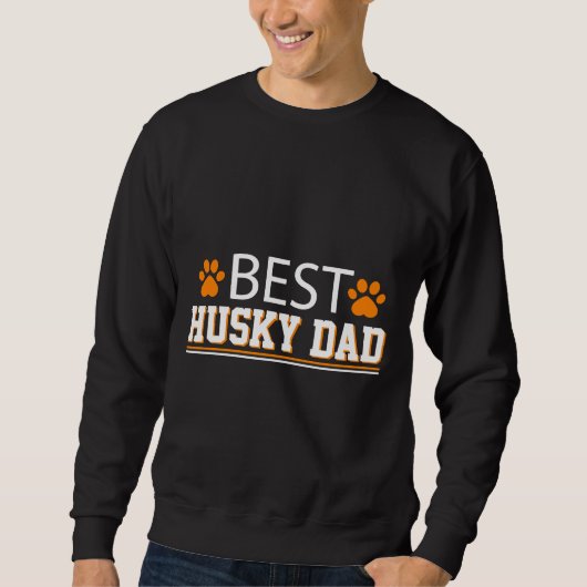 Beste Husky papa Trui (Voorkant)