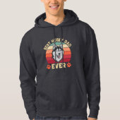 Beste husky vader ooit Ultimate Love Bond hond pap Hoodie (Voorkant)
