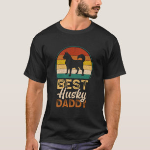 Beste Husky Vader, Vaderdag, Siberische Husky Papa T-shirt
