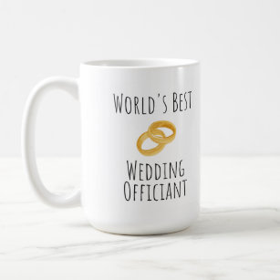 Beste huwelijksbeambte ter wereld - Dank je wel Gi Koffiemok