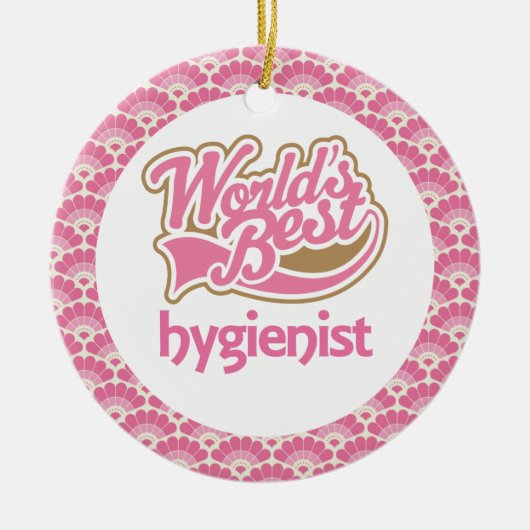 Beste Hygienistische Gift Ornament ter wereld (Voorkant)