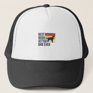 Beste Ier Setter Vader Ooit Vintage Hondenliefhebb Trucker Pet