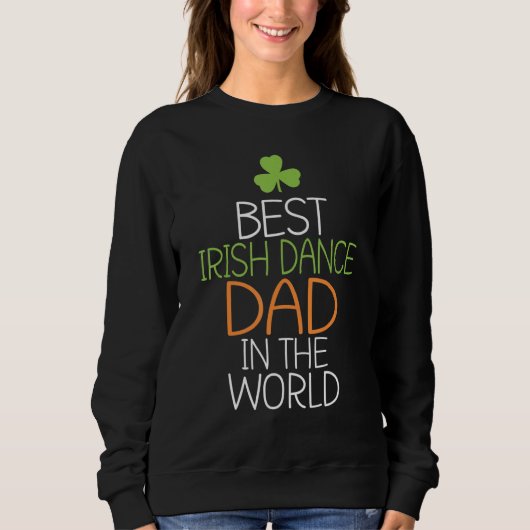 Beste Ierse dans vader in de wereld Iers dansereva Trui (Voorkant)