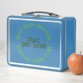 Beste Ierse moeder blauwe lunchbox (In situ)