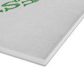 Beste Ierse Moeder glas snijplank (Hoek)