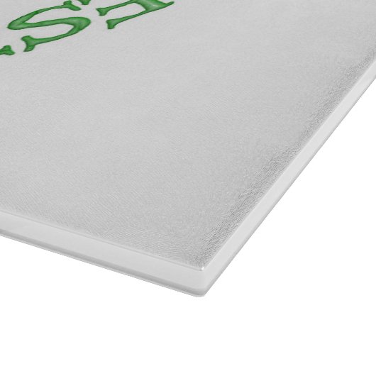 Beste Ierse Moeder glas snijplank (Hoek)