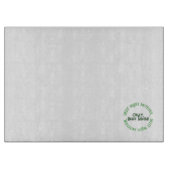 Beste Ierse Moeder glas snijplank (Voorkant)