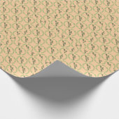 Beste Ierse moeder tan matte inpakpapier (Hoek)