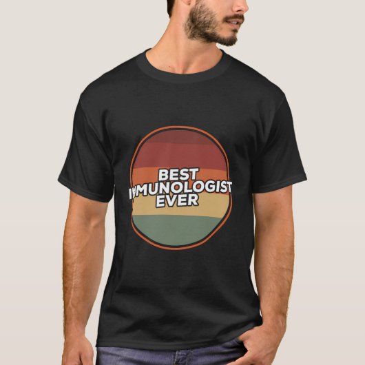  beste immunoloog ooit Immunologie T-shirt (Voorkant)