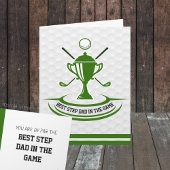 Beste in het spel gepersonaliseerd golf opvouwbaar kaart