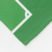 Beste in het spel Voetbal gepersonaliseerde gift Fleece Deken (Hoek)