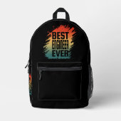 BESTE INGENIEUR OOIT BEDRUKTE RUGZAK (Voorkant)